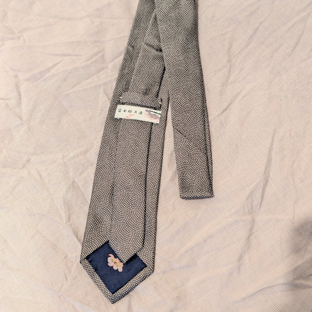 Yamazaki Japanese Silk Tie, New - Picture 3 of 10